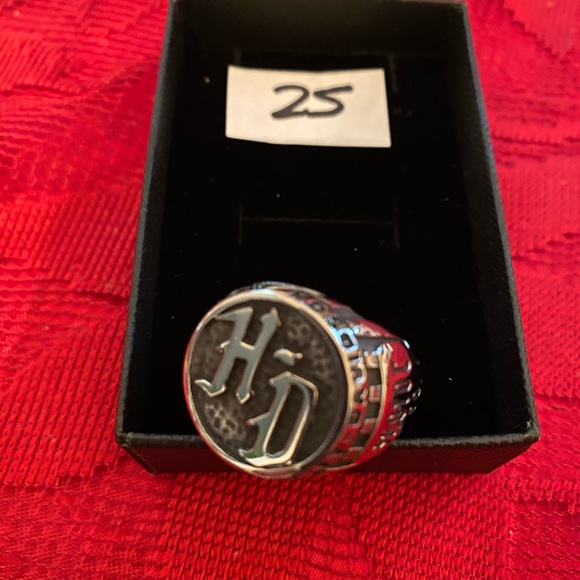 - 12 Styles Size 10 Harley Men’s Rings - Picture 8 of 13